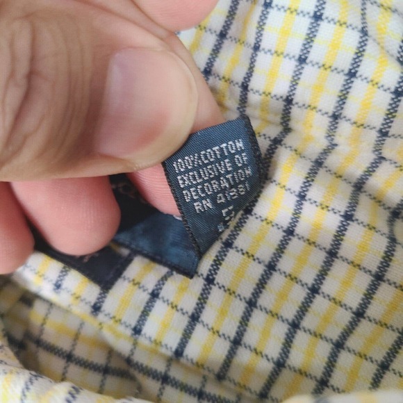 Ralph Lauren Shirt Men's XL Multicolor Plaid Custom Fit Cotton Casual - Picture 4 of 12